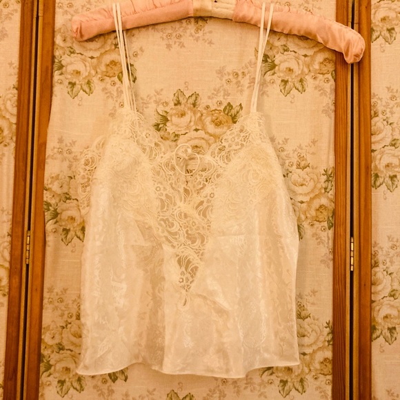 Vintage 80s/90s Victoria’s Secret Gold Label White Lace Lingerie Top - Picture 5 of 10